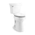 KOHLER Highline Arc Extra Tall Elongated Toilet, White, 1.28 GPF, 2-Piece - 78305-0