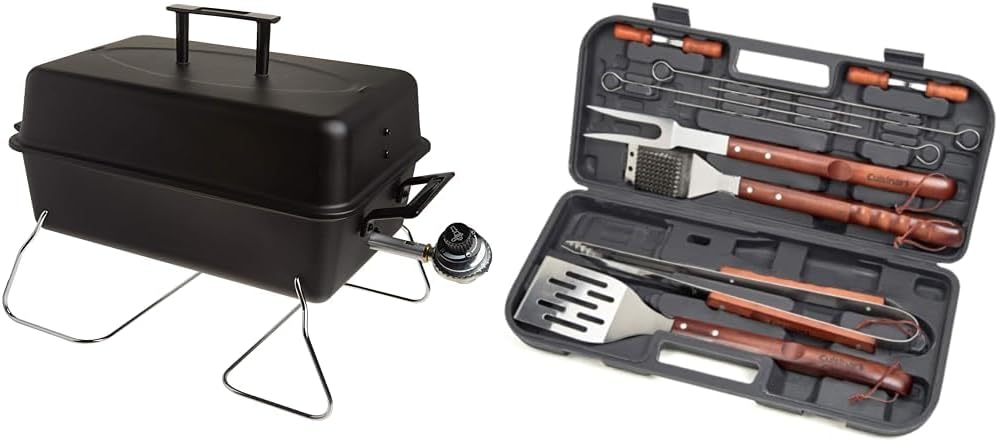 Char-Broil Portable 1-Burner Stainless Steel Propane Gas Grill - 465133010
