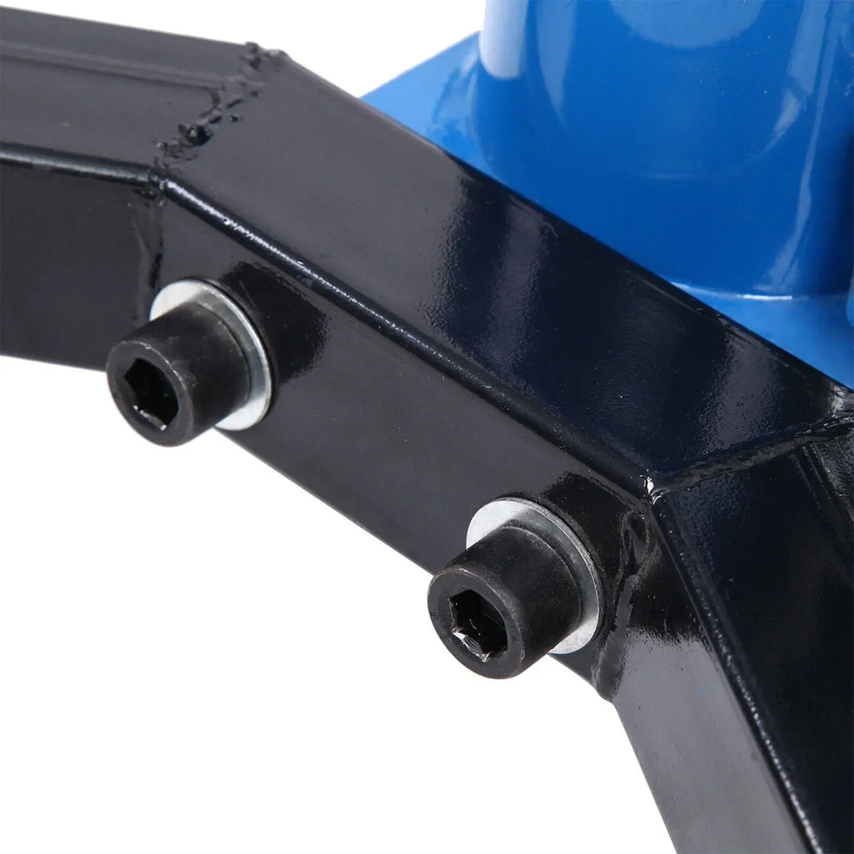 Hydraulic Car Transmission Jack Vertical Lift, 1660 Pounds, 33-70 in, Blue