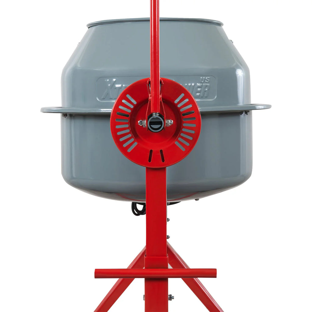 Portable Electric Cement Mixer For Concrete And Mortar - 4 Cu Ft 500W