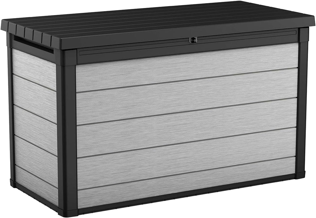 200 Gallon Resin Deck Box, 59.7 in L x 28.5 in W x 35.4 in H