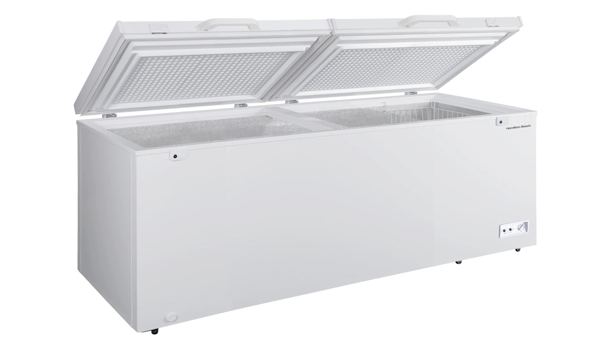 21-Cu.-Ft. Chest Freezer With Double Doors