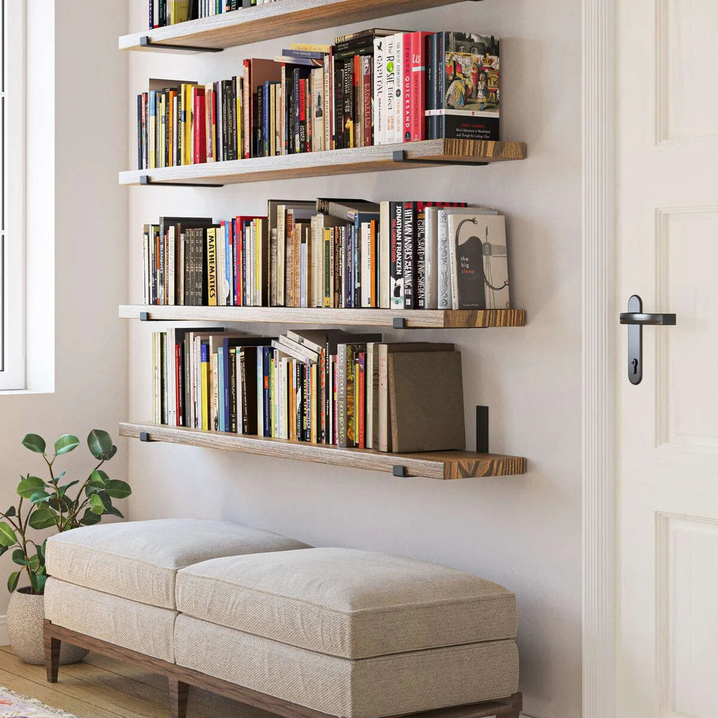 Floating Wall Shelf, 60 Inch x 9.25 Inch Deep