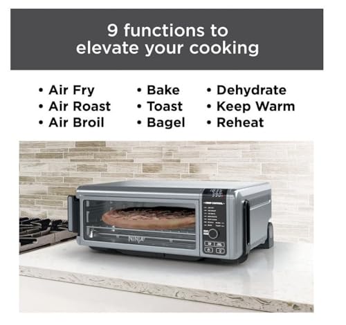Ninja Foodi 9-in-1 Digital Air Fry Oven, Convection Oven, Toaster, Stainless Steel - 102A