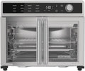 Crisp 'N Bake 12-in-1 Air Fryer Toaster Oven Combo, Stainless Steel - Crisp 'N Bake French Door Air Fry Toaster Oven