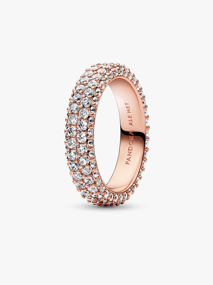 Pandora Timeless Pavé Double-row Ring