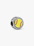 Engravable Softball Charm