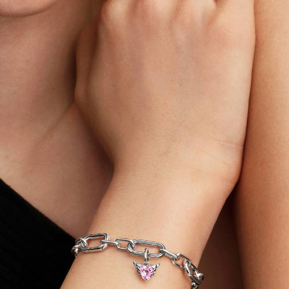 Winged Heart Mini Dangle Charm