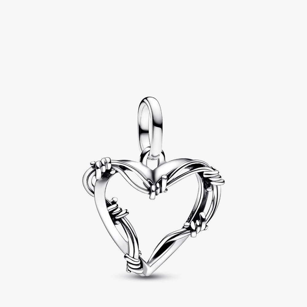 Barbed Wire Heart Bracelet Set