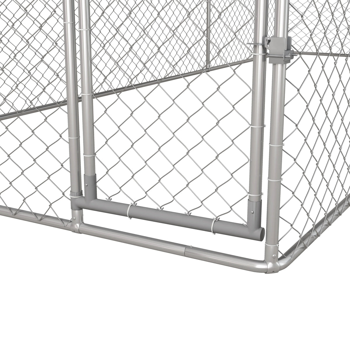 PawHut Outdoor Dog Kennel 19.7' x 7.5' x 7.5' With Waterproof Roof - D02-179V02SR