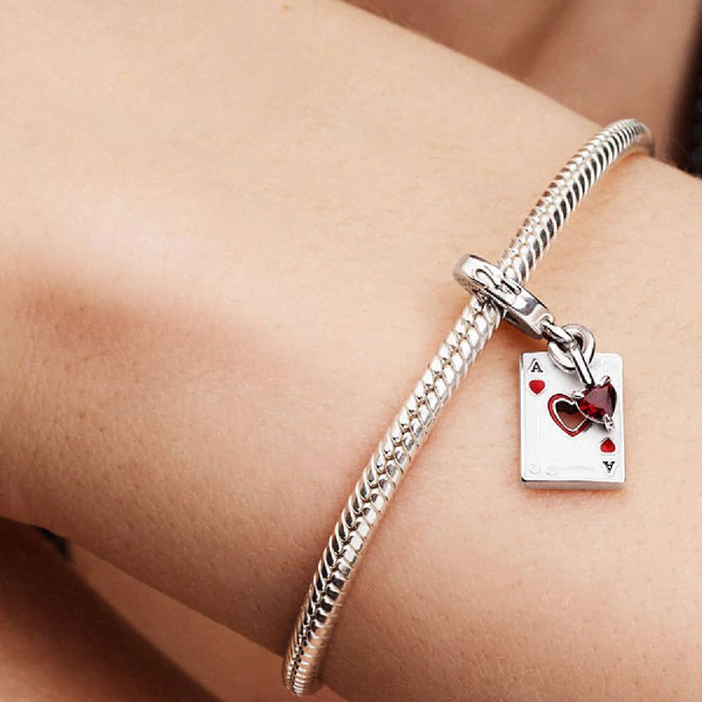 Disney Villains Queen of Hearts Double Dangle Charm