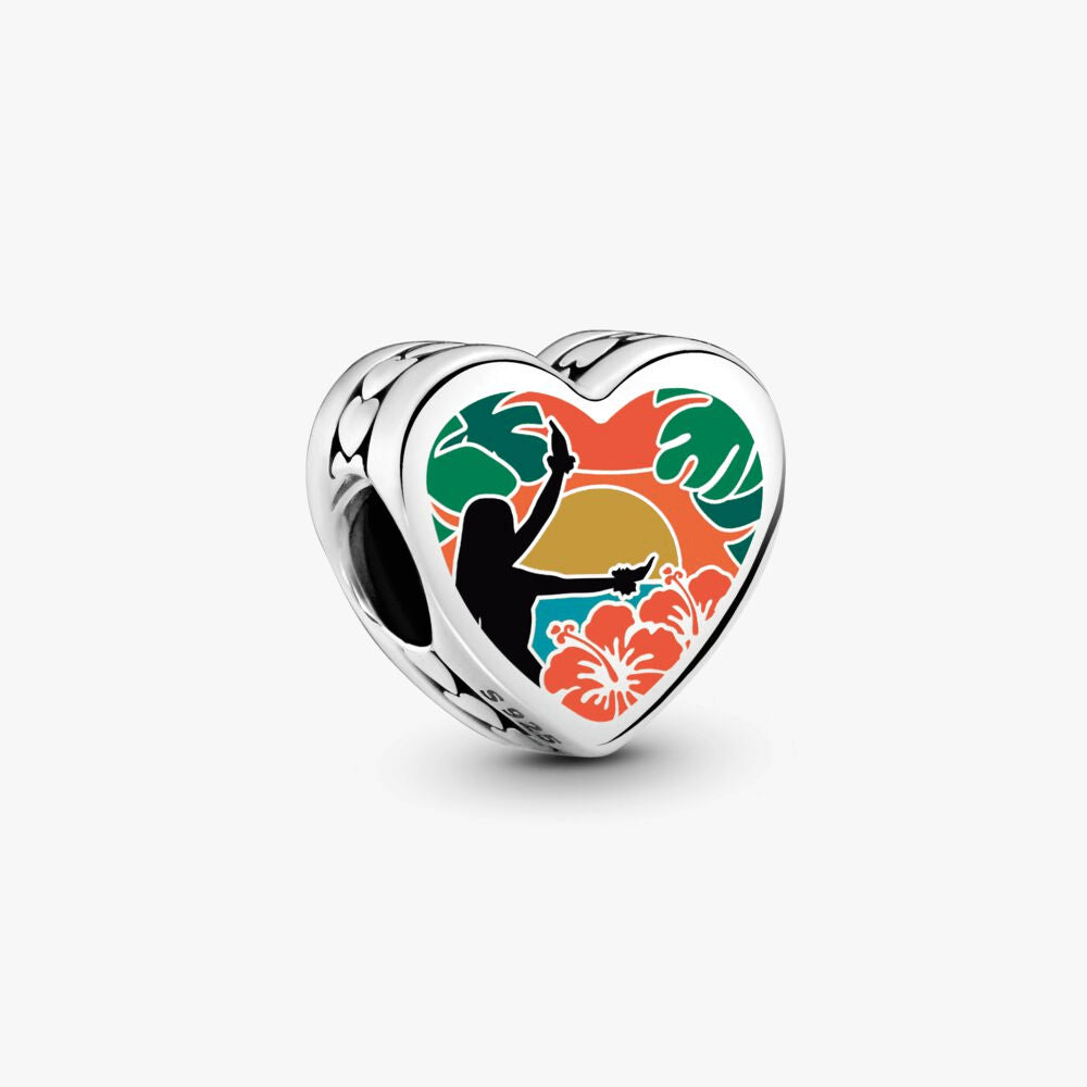 Hawaii Hula Sunset Charm