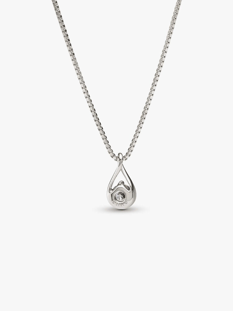 Pandora Infinite 14k White Gold Lab-grown Diamond Pendant Necklace