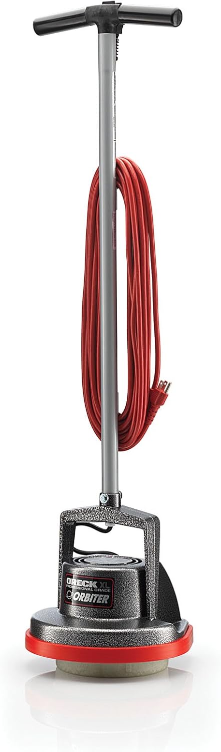 Oreck Commercial Orbiter Hard Floor Cleaner Machine, Random Orbital Drive, 50-Foot Cord - ORB550MC