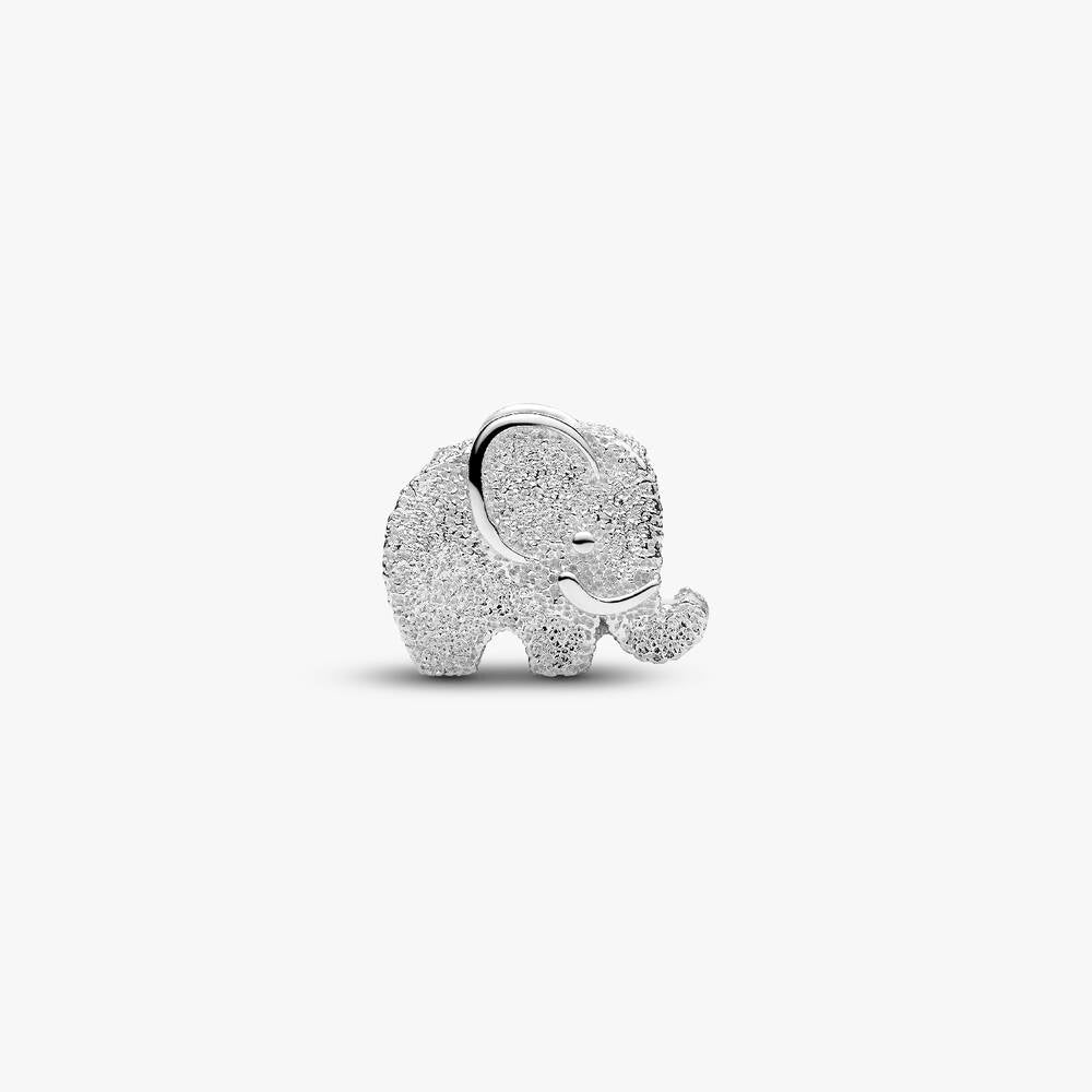Textured Elephant Mini Charm