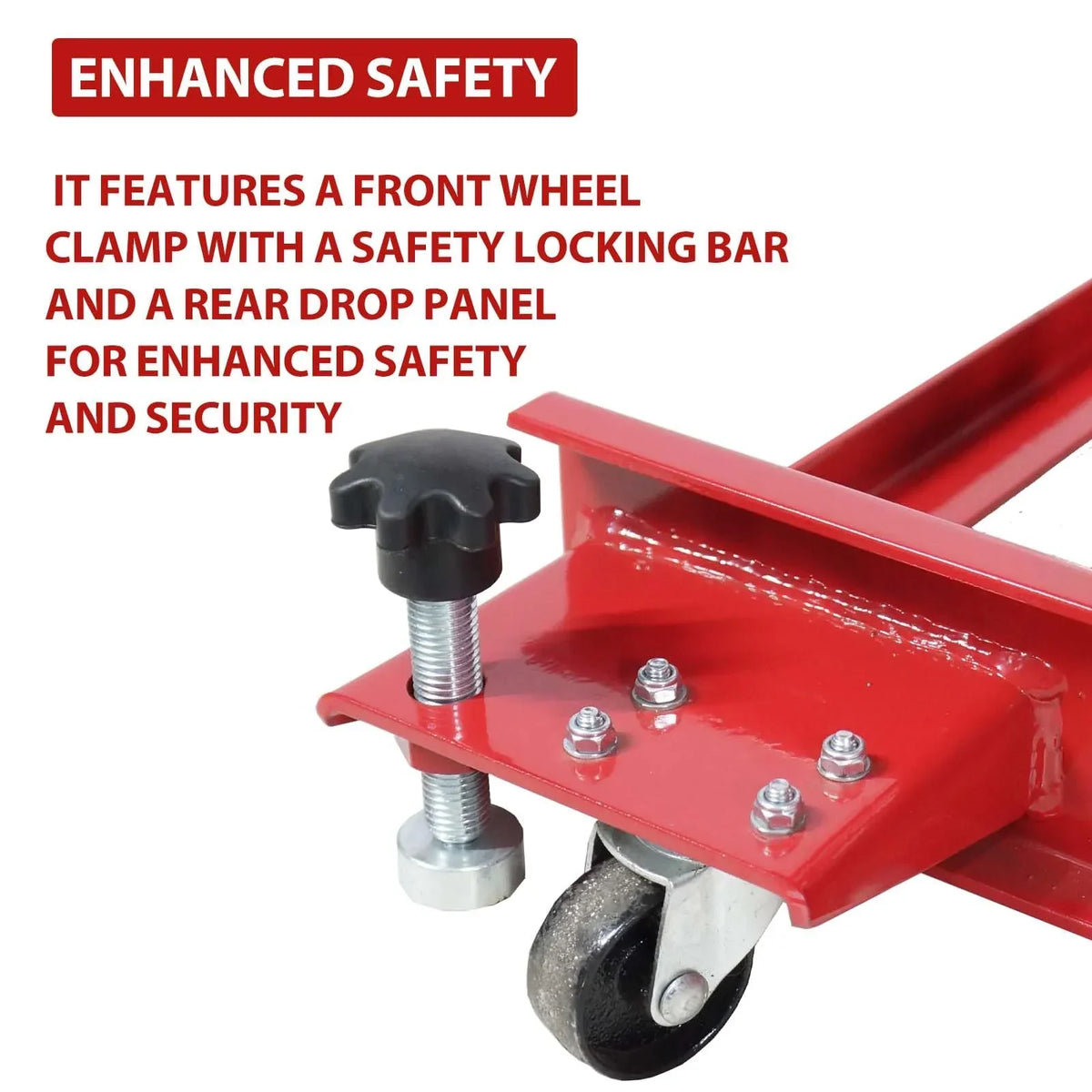 Garvee Hydraulic Motorcycle Lift 1000lbs Capacity - Lift Hoist Jack Stand