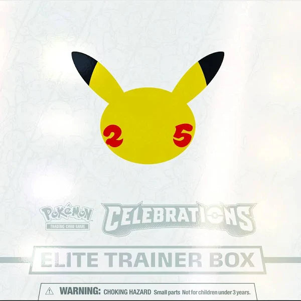 Pokemon Celebrations Elite Trainer Box With 10 Booster Packs, Greninja Foil Card, 65 Sleeves And 45 Energy Cards