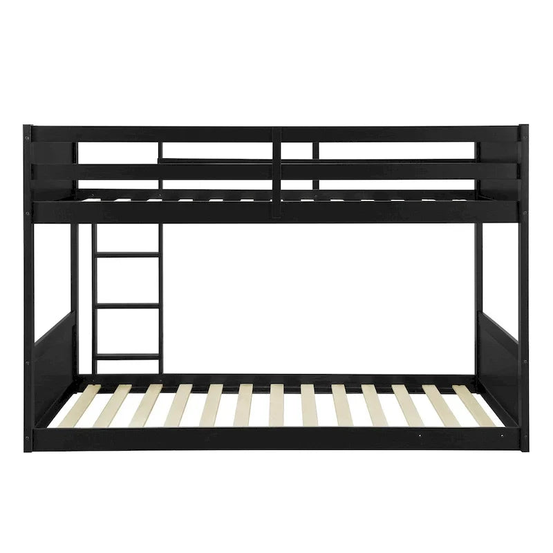Delphia Twin Over Twin Low Profile Bunk Bed - 77.33 L x 42.25 D x 51.5 H