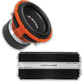 Car Audio 12in 2 Ohm Subwoofer And Monoblock Amplifier Package - STU-1246D2