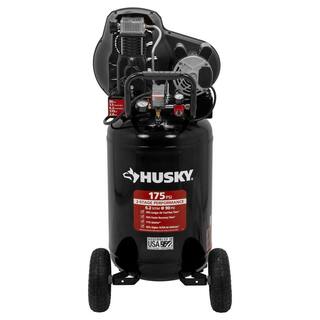 Husky 30 Gal. 175 PSI Oil Lubed Belt Drive Portable Vertical Electric Air Compressor - C304H