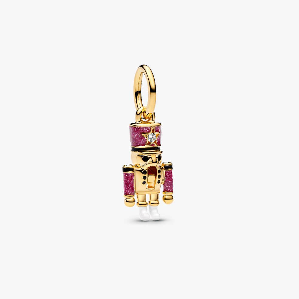 Holiday Nutcracker Engravable Charm Bracelet Set