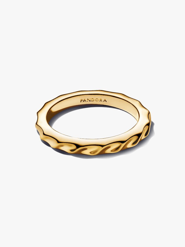 Rippled Band Ring
