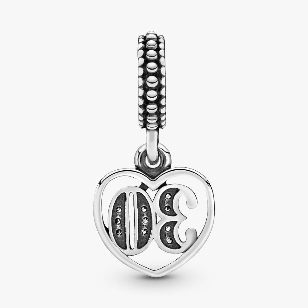30th Celebration Dangle Charm