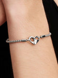 Pandora Moments Studded Chain Bracelet