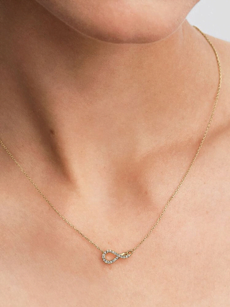 Pandora Infinite Lab-grown Diamond Pavé Pendant Necklace