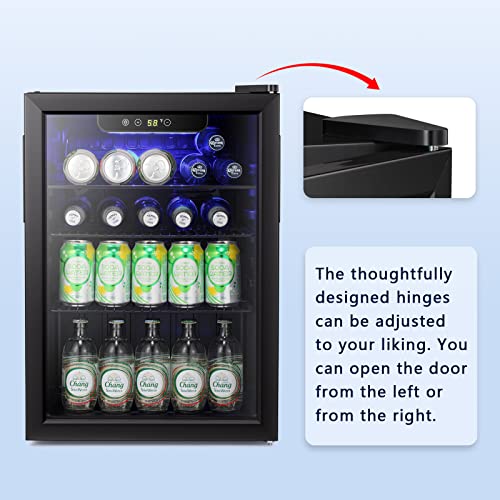 Antarctic Star 2.6 Cu.Ft 95 Can Beverage Refrigerator