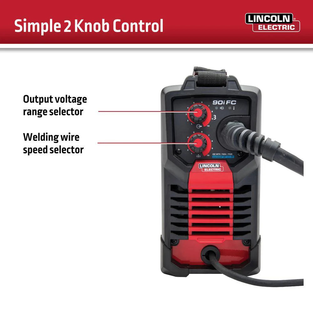 Lincoln Electric Weld-Pak 90i FC Flux-Cored Wire Feed Welder - K5255-1