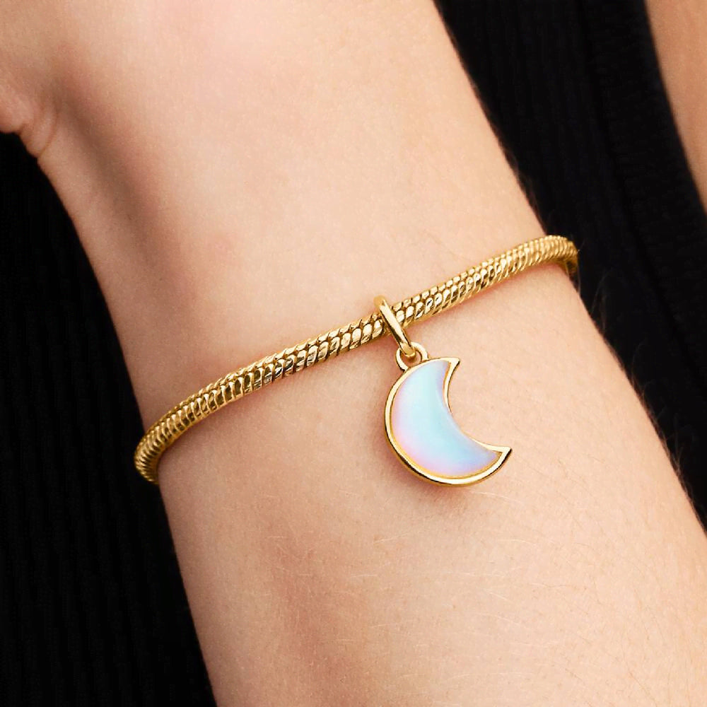 Heart Clasp Faceted Snake Chain Bracelet