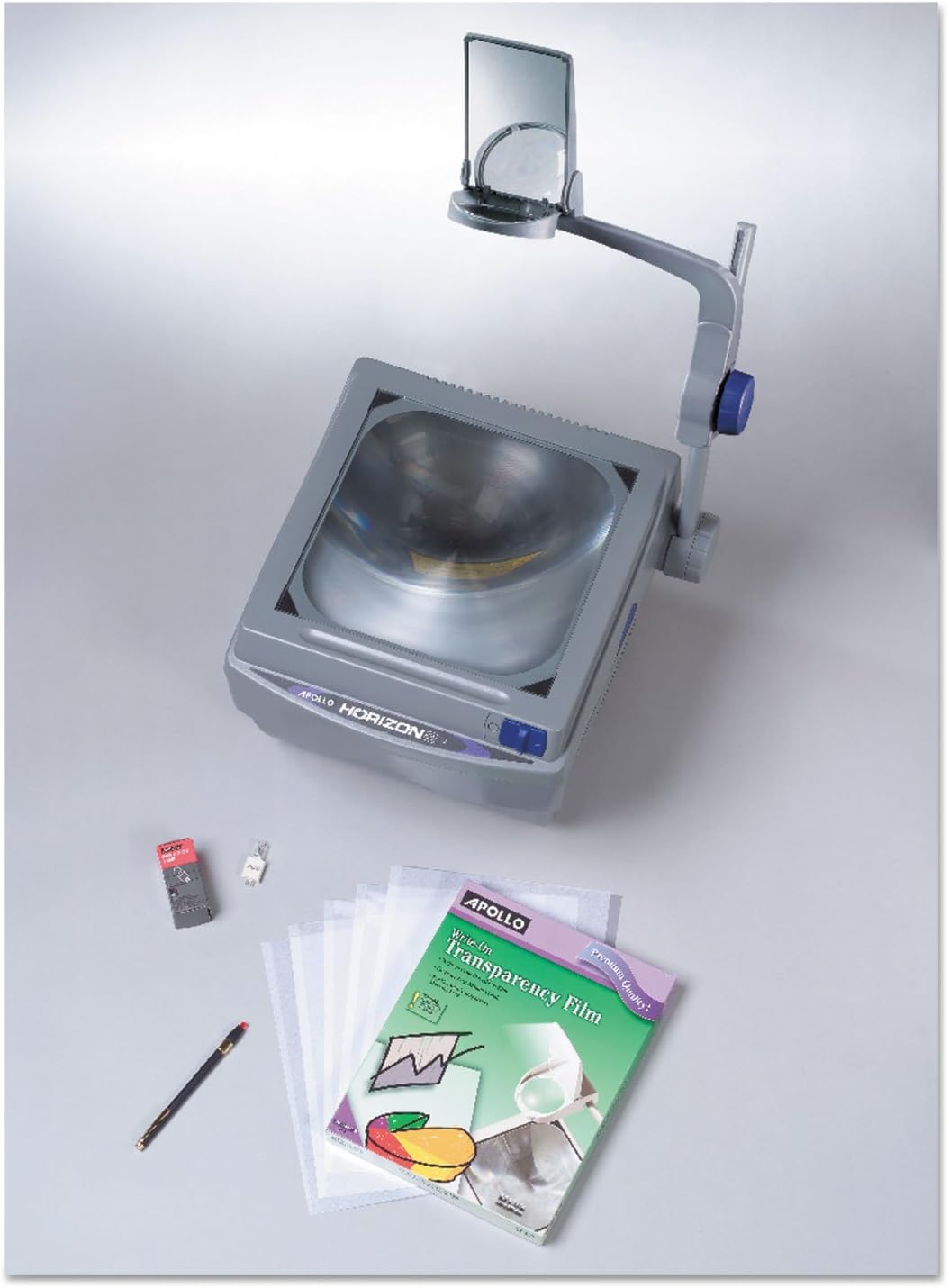 apollo-horizon-2-overhead-projector-2000-lumens-10-x-10-stage-open-head-sharp-image-lightweight-dual-handles-2174