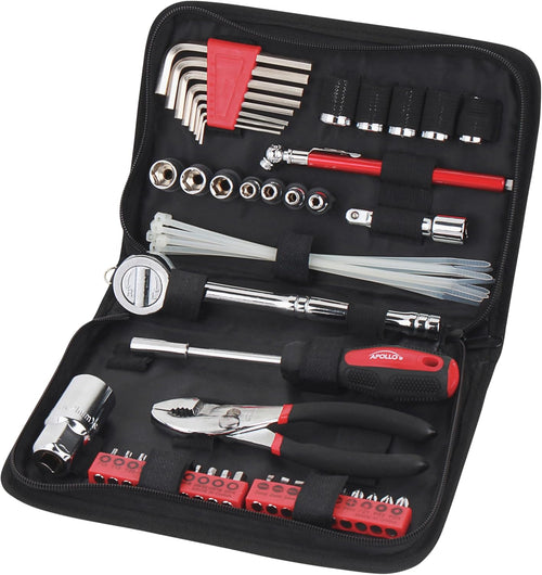 apollo-tools-56-piece-sae-compact-auto-tool-set-with-zippered-case-for-car-and-motorcycle-repairred-7835
