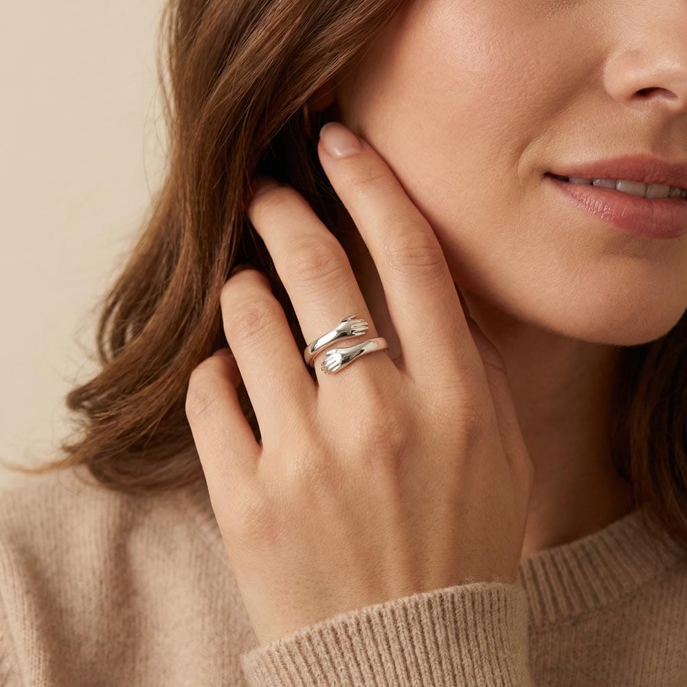 To My Mom From Son - Hug Ring
