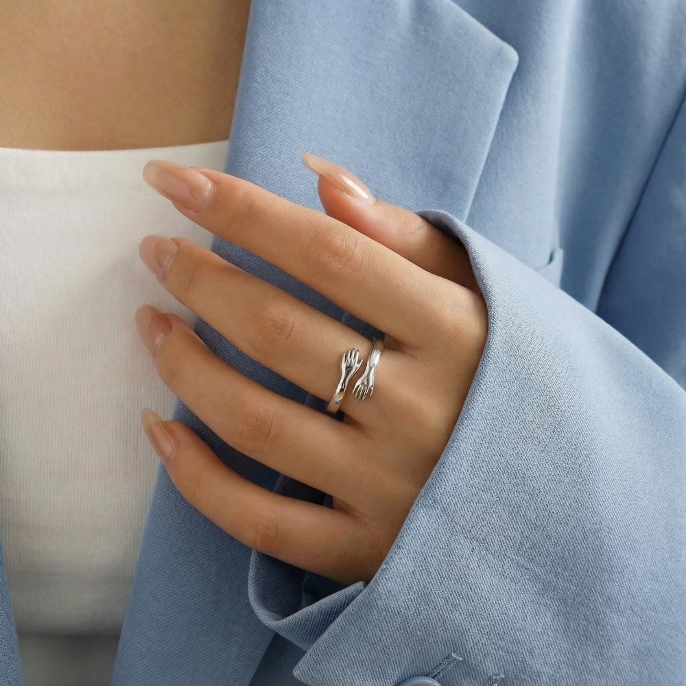 To My Mom From Son - Hug Ring