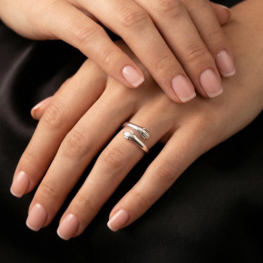 To My Mom From Son - Hug Ring