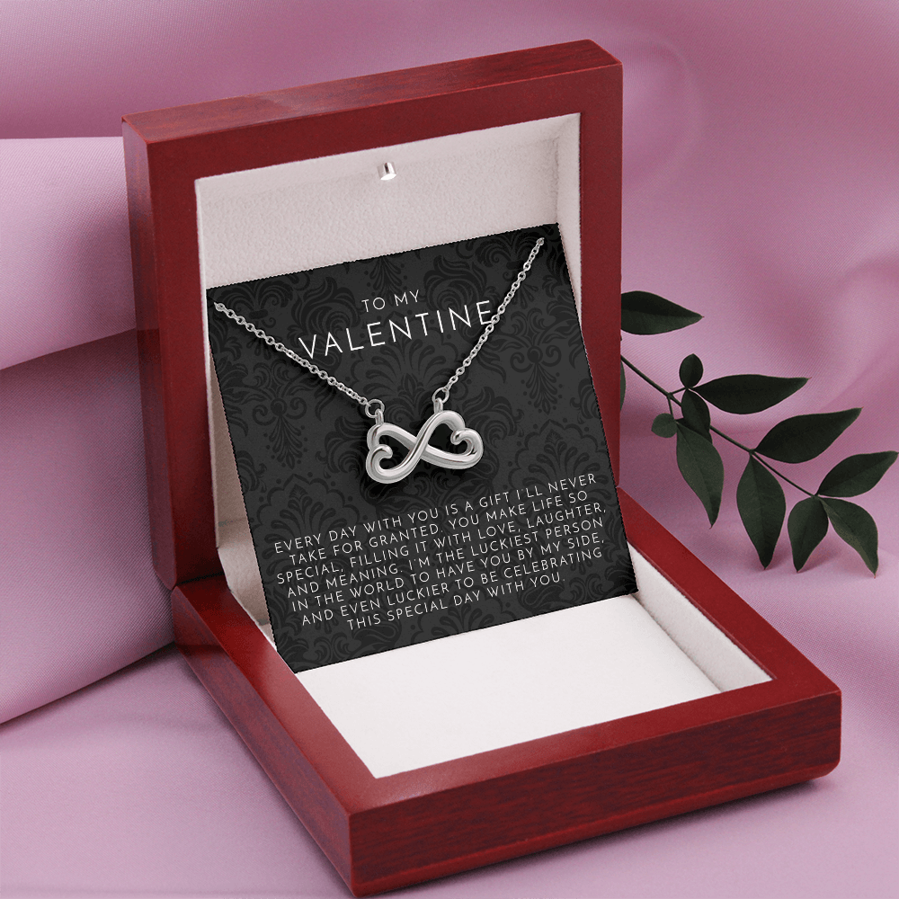 To My Valentine Endless Love Necklace