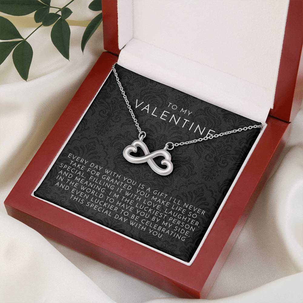 To My Valentine Endless Love Necklace