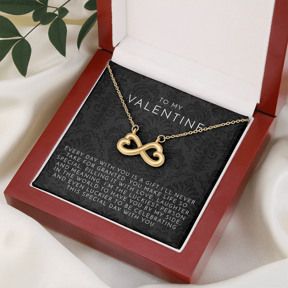 To My Valentine Endless Love Necklace