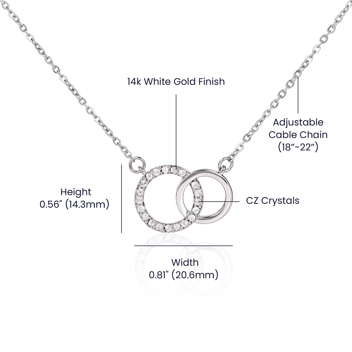 Mother In Law Gift - Perfect Pair Necklace