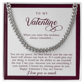 To My Valentine Men's Gift (You Are My Peace)