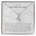 Mother In Law Gift (I Chose Your Son) Alluring Beauty Necklace
