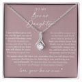 To My Bonus Daughter (A Place In My Heart) Mauve