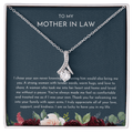 To My Mother In Law - Alluring Beauty Necklace