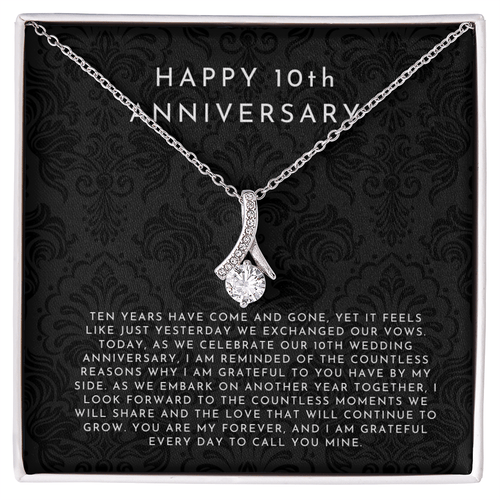 10 Year Anniversary Gift, 10th Anniversary Gift For Wife