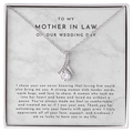 To My Mother In Law On Our Wedding Day Gift