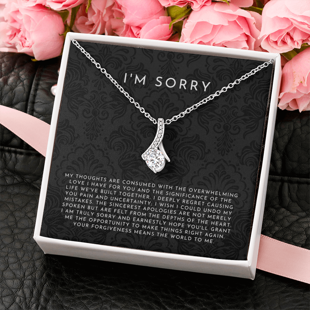 I'm Sorry Gift Necklace