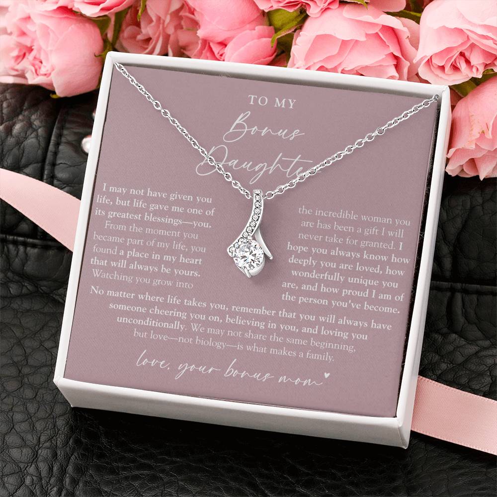 To My Bonus Daughter (A Place In My Heart) Mauve