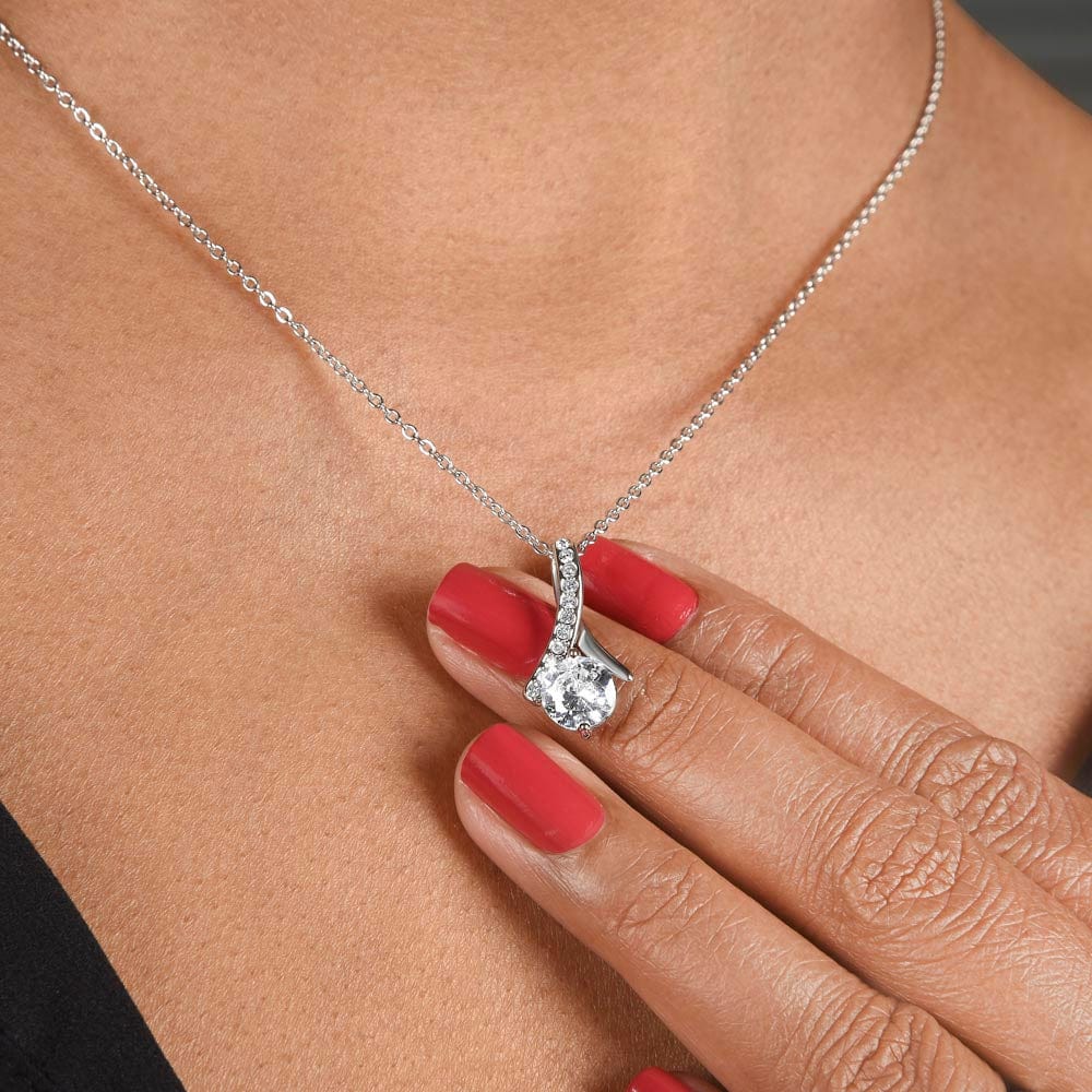 To My Beautiful Mom Necklace